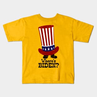 wheres biden? Kids T-Shirt